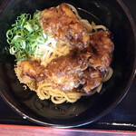 うどん処 わらし - とり天ぶっかけ