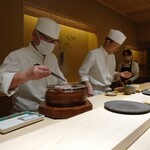 くるますし - 滋賀の  土鍋作家さんに 作ってもらった七輪   