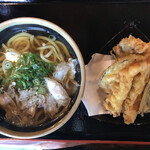うどん処 わらし - 天ぷらカスうどん