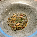 IZA - 7.リゾット　イカのわたのコクと旨味があります。