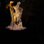 ALBERT'S British Dining Hotel Wellies Karuizawa - 香蕉火焰甜点可以在厨房观看制作过程。