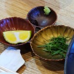 らぁ麺 飯田商店 - 「醤油つけ麺」