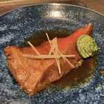 Meshiya Osakeno Takumi - 気まぐれ定食(\1,000)　金目鯛の煮付け