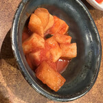 焼肉 京城園 - カクテキ