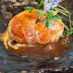 農園れすとらん木馬 - メイン料理三品のお肉（ハンバーグ）