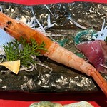 農園れすとらん木馬 - えびのお刺身