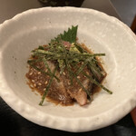 Kuzushi Kappou Bentenya - 鮮魚のごま醤油和え