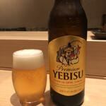 鮨 なかむら - 瓶ビール