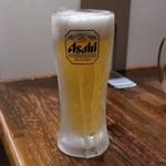銭屋 - スーパードライ生ビール