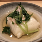 鮨 なかむら - 天草のスジアラをお出汁で