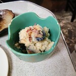 豚太郎 - おからと鰊の酢漬け