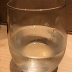 鮨 なかむら - 雲雀　純米　半合グラス