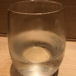 鮨 なかむら - 産山村　純米吟醸　半合グラス