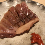 鮨 なかむら - アイルランドの本鮪の大トロのスジ(ジャバラ)の漬けの炙り