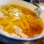 式部の庵 - かけうどん