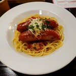 オールド･スパゲティ･ファクトリー - ソーセージ＆トマトのペペロンチーノ