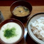 Mugitoro Oka No Ue - 麦とろ定食８５０円