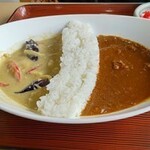 向日葵 - グリーンとポーク　川治ダムカレー