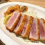 いまがわ食堂 - 三崎まぐろのレアカツ定食（1,180円）