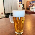 さんぞく Cafe - ドリンク写真:ビール。500円