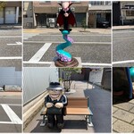 貪瞋癡 - 氷見には藤子キャラがたくさん。（最後のは商店街に居た逃げない猫ちゃん）