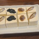 Okinawa Shokudou Baru Ya Para - 塩辛三種豆腐