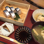 ほそ川 - 鯖寿司膳
