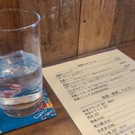 Okinawa Shokudou Baru Ya Para - お酒のメニュー　泡盛は別メニューありますよ♡