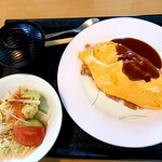 楽々支店 - 特製オムライス