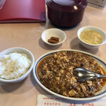 上尾四川飯店 - 四川風麻婆豆腐ランチ 1210円