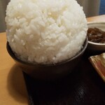 じんけ - ご飯大盛（大盛は追加料金なしのサービスです）