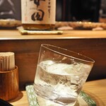 薪鳥新神戸 - 芋焼酎「安田」（ロック）