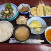 よし乃寿し - 料理写真:いわし刺身と天ぷらセット¥1408-