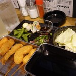 串カツ 千妃桜 - せんべろセット