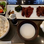 Aobatei - 牛たん定食6切2,100円