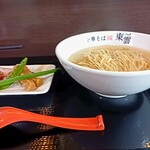 中華そば 東雲 - しお中華そば かけスタイル