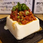 串カツ 千妃桜 - チャンジャやっこ