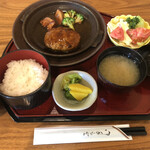 厨 ほきま亭 - ハンバーグ定食