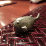 ふじ原 - 箸置き(河豚ちゃん)