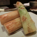 ふじ原 - アスパラ(バター焼き)