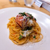 Cucina del NABUCCO - ⚫オマール海老とアスパラガスのトマトクリームソース