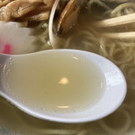 函館ラーメン 照和 - 透き通ったスープ
