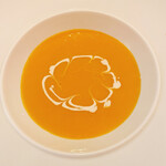 三栗 - マンゴーの冷製ポタージュ