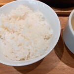 Bistro ITADAKIMASU - 白ご飯とスープ