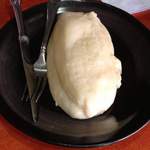 エコ ロロニョン - 2013年2月20日お食事会　フフ（ヤム芋の練ったもの）