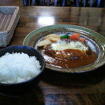 ハンバーグ康 - チーズハンバーグ（590円）