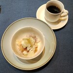 INDIVI - ■季節のデザート　ティラミス、レモンのグラニテ、新生姜