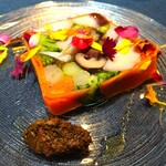 INDIVI - ■季節野菜とｴﾃﾞｨﾌﾞﾙﾌﾗﾜｰのテリーヌ