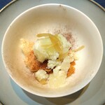 INDIVI - ■季節のデザート　ティラミス、レモンのグラニテ、新生姜