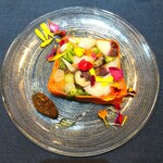 INDIVI - ■季節野菜とｴﾃﾞｨﾌﾞﾙﾌﾗﾜｰのテリーヌ